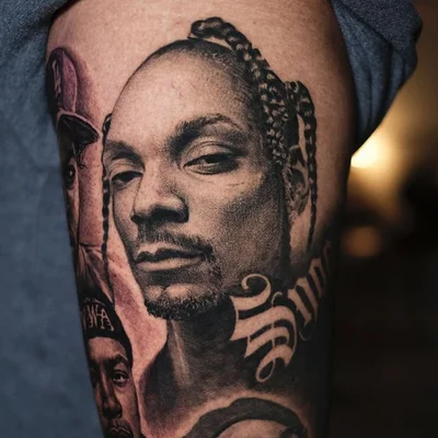 The Black Lantern OC tattoo 024