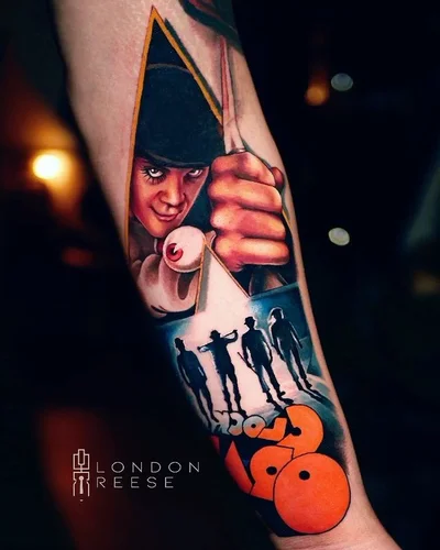 The Black Lantern OC tattoo 028