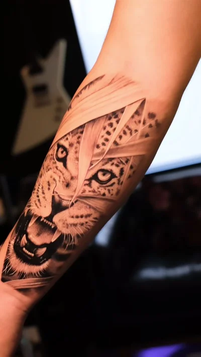 The Black Lantern OC tattoo 040