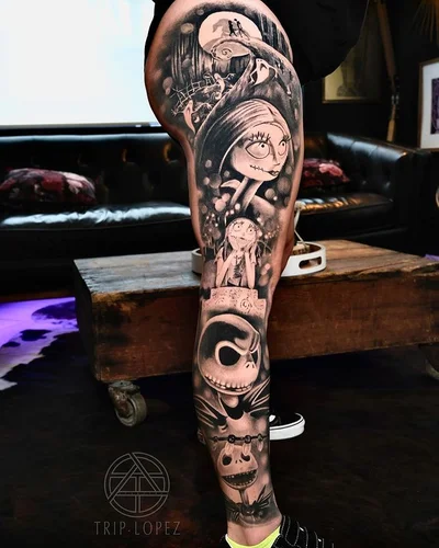 The Black Lantern OC tattoo 041