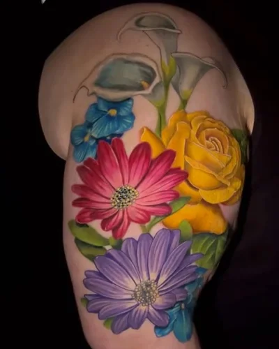 The Black Lantern OC tattoo 044