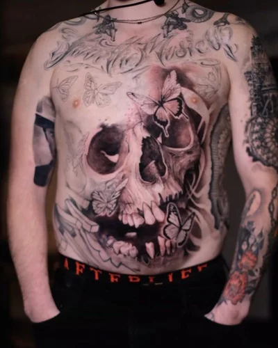 The Black Lantern OC tattoo 046