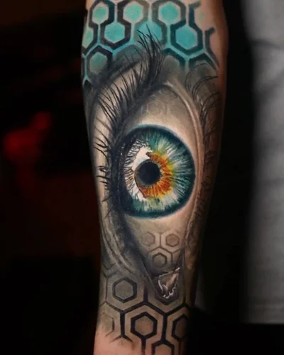 The Black Lantern OC tattoo 049