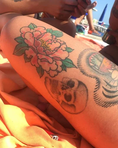 Cherry Bi tattoo 018