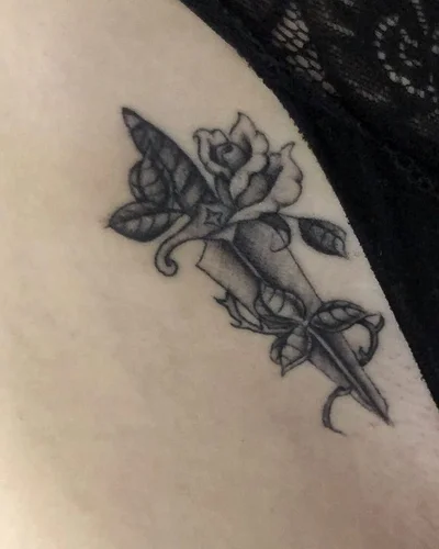 Cherry Bi tattoo 031
