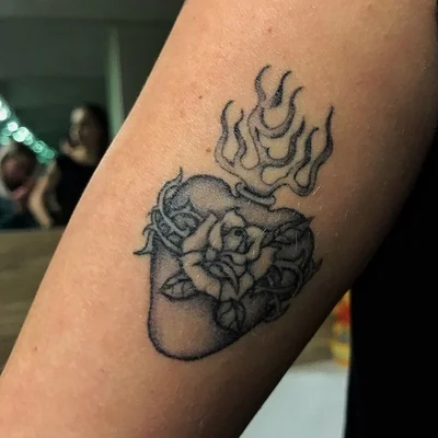Cherry Bi tattoo 033