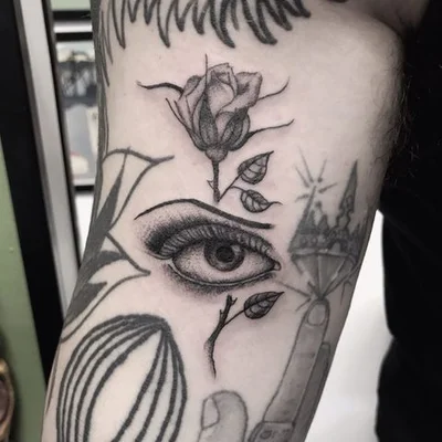 Cherry Bi tattoo 044
