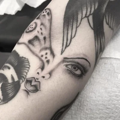 Cherry Bi tattoo 045