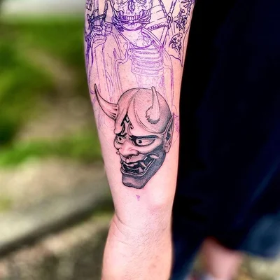 Danny the Copper Wolf tattoo 010