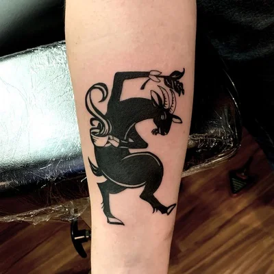 Danny the Copper Wolf tattoo 012