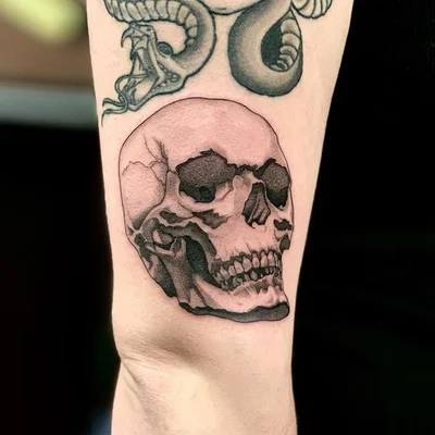 Danny the Copper Wolf tattoo 016