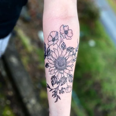 Danny the Copper Wolf tattoo 017