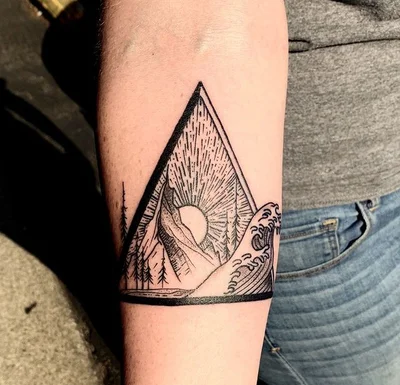 Danny the Copper Wolf tattoo 029