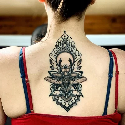 Danny the Copper Wolf tattoo 031