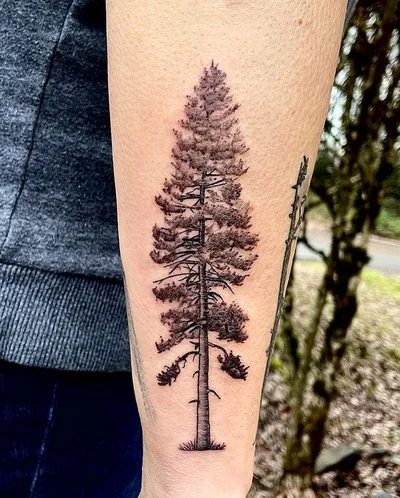 Danny the Copper Wolf tattoo 042