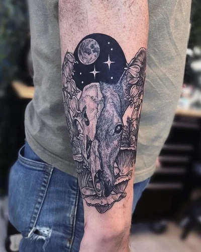 Jessie Violet Van Herring tattoo 013