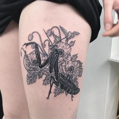 Jessie Violet Van Herring tattoo 017