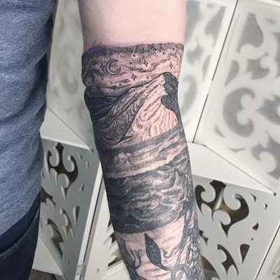 Jessie Violet Van Herring tattoo 043