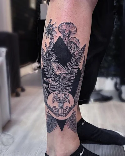 Jessie Violet Van Herring tattoo 049