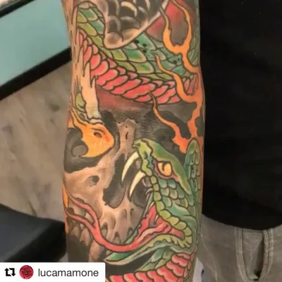THE GRIM REAPER TATTOO tattoo 009