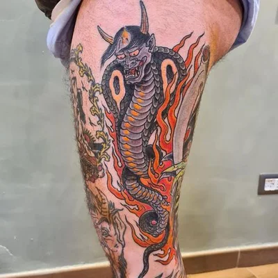THE GRIM REAPER TATTOO tattoo 020