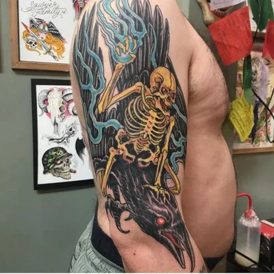 THE GRIM REAPER TATTOO tattoo 021