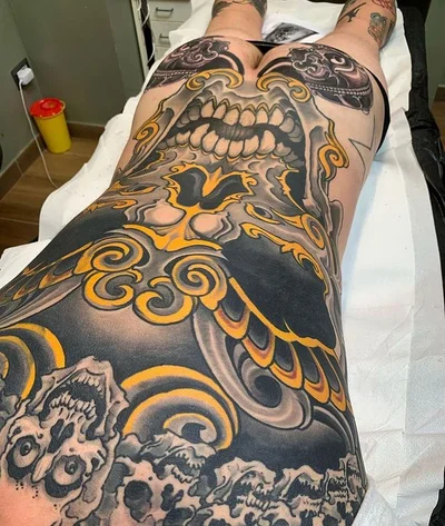 THE GRIM REAPER TATTOO tattoo 023