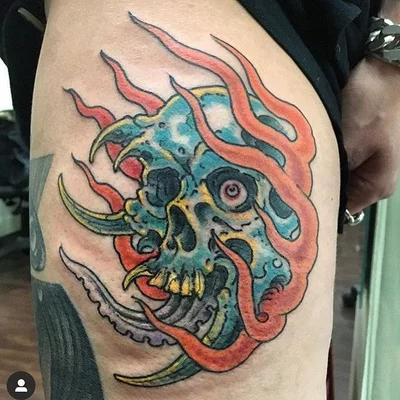 THE GRIM REAPER TATTOO tattoo 030
