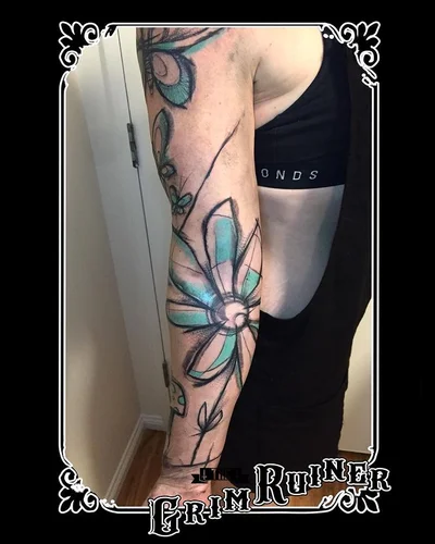 The Grim Ruiner tattoo 007