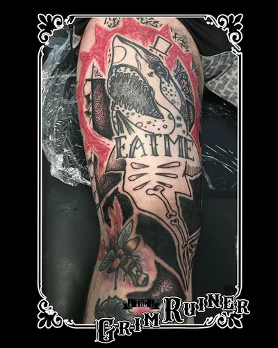 The Grim Ruiner tattoo 046