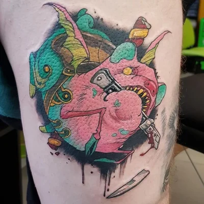 Michelle Maddison tattoo 007