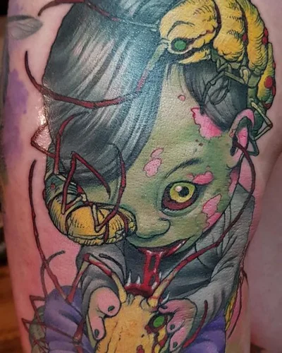 Michelle Maddison tattoo 009
