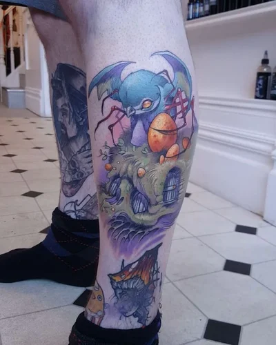 Michelle Maddison tattoo 014