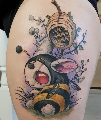 Michelle Maddison tattoo 015