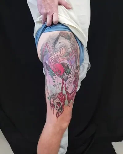 Michelle Maddison tattoo 034