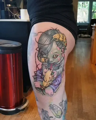Michelle Maddison tattoo 040