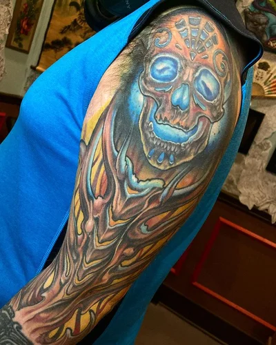 The Killing Moon tattoo 019