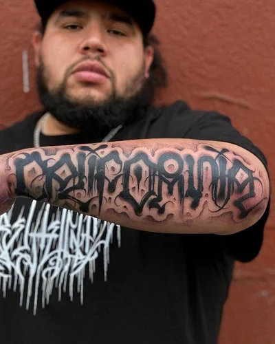 Expect To Reach Your Goal tattoo 014