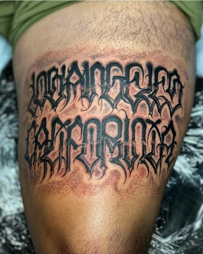 Expect To Reach Your Goal tattoo 039