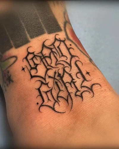 Expect To Reach Your Goal tattoo 049