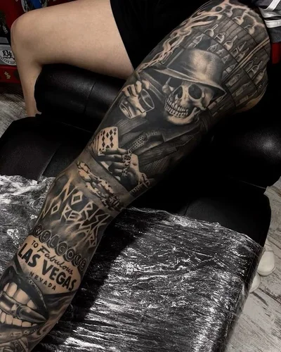 Theo Descending tattoo 011