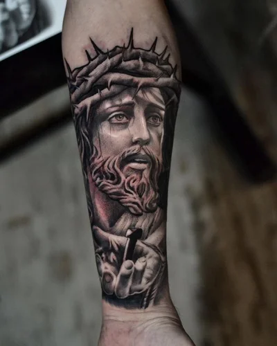 Theo Descending tattoo 035