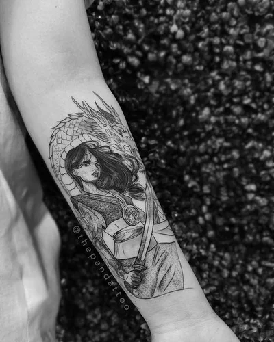 Panda Tattoo tattoo 021