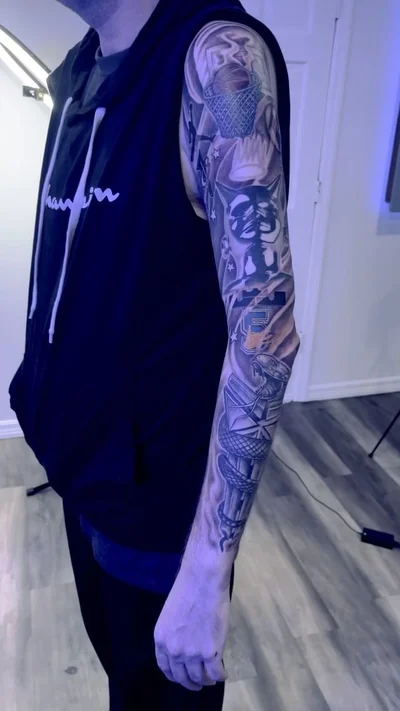 Pencil Montana tattoo 012