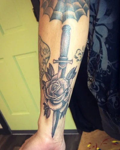 Pencil Montana tattoo 023