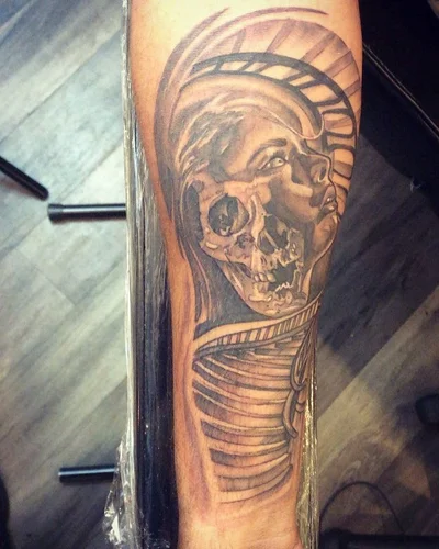 Pencil Montana tattoo 031