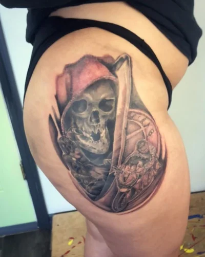 Pencil Montana tattoo 050