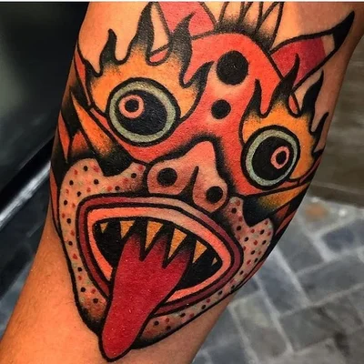 Rocky Johnson tattoo 009