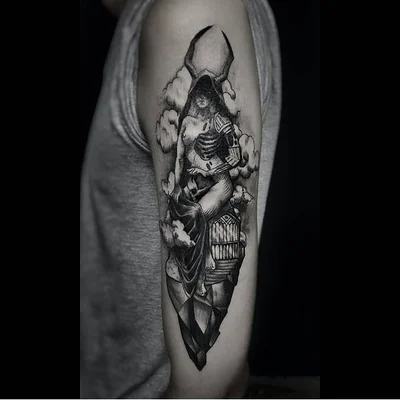 Rocky Johnson tattoo 012