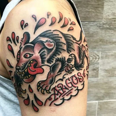 Rocky Johnson tattoo 038